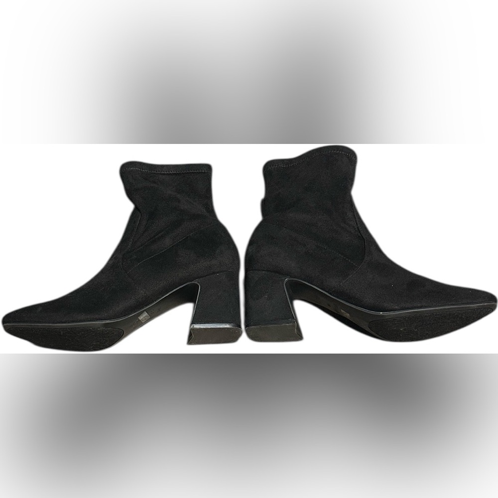 Unisa Black Heeled Boots